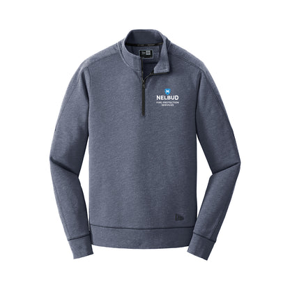 Fire Protection - New Era Tri-Blend Fleece 1/4-Zip Pullover