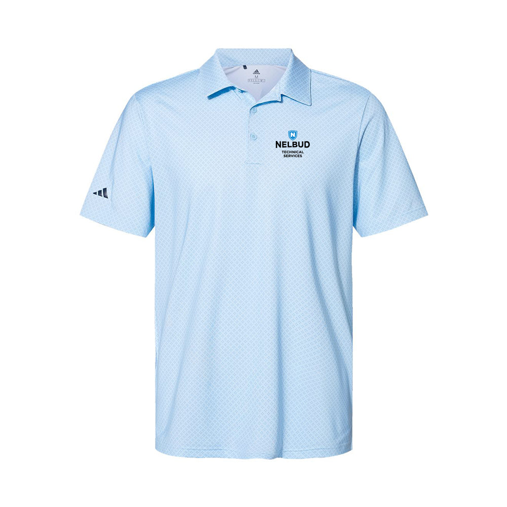 Fire Protection - Adidas Diamond Dot Print Polo