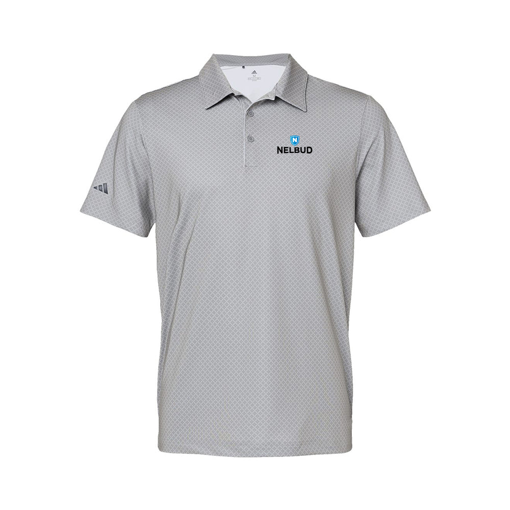 Nelbud - Adidas Diamond Dot Print Polo