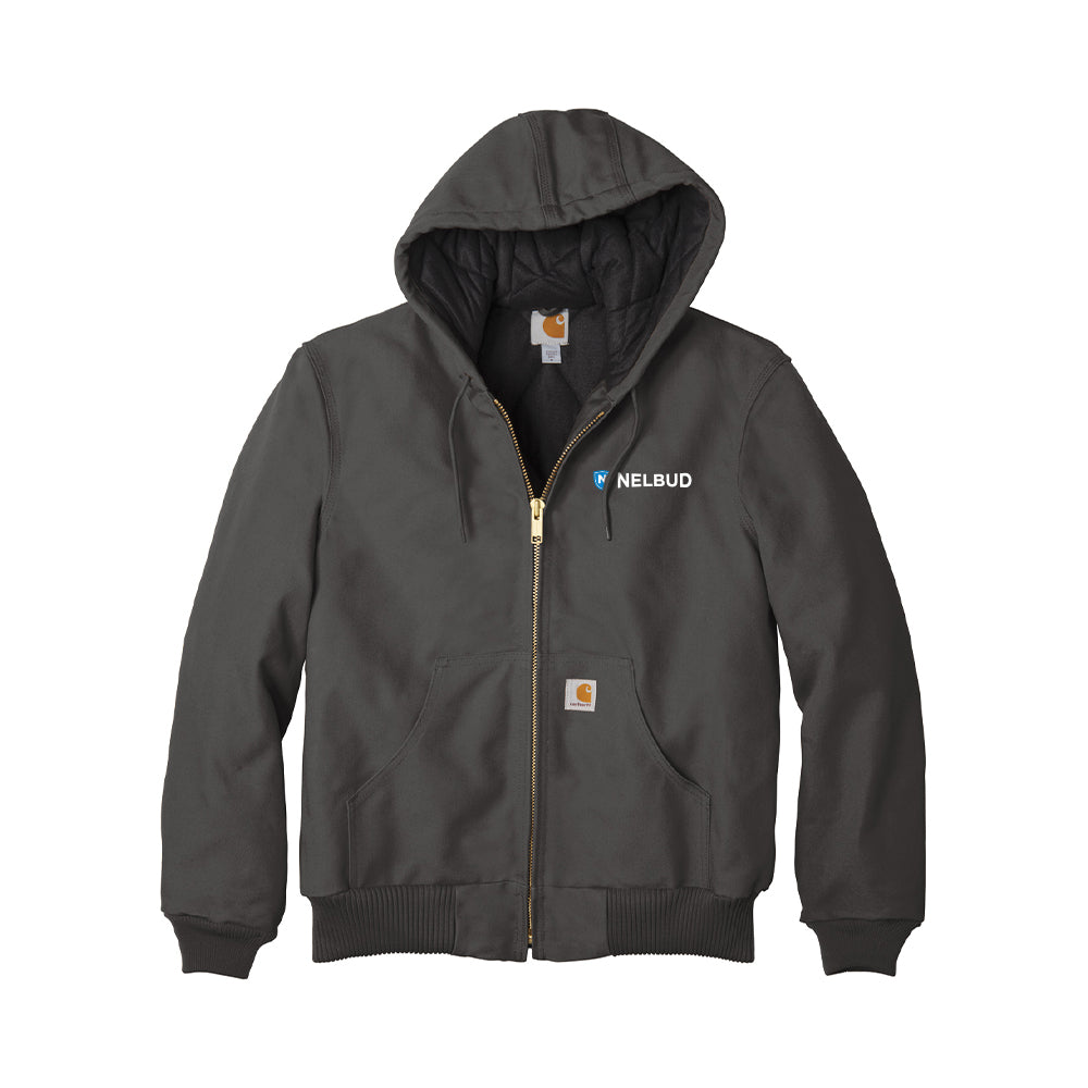 Nelbud - Carhartt Quilted-Flannel-Lined Duck Active Jac