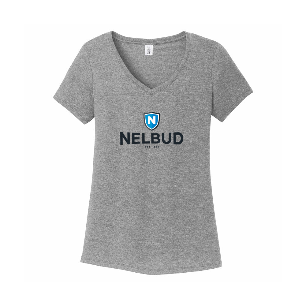 Nelbud - Super Soft Women's V-Neck Tee