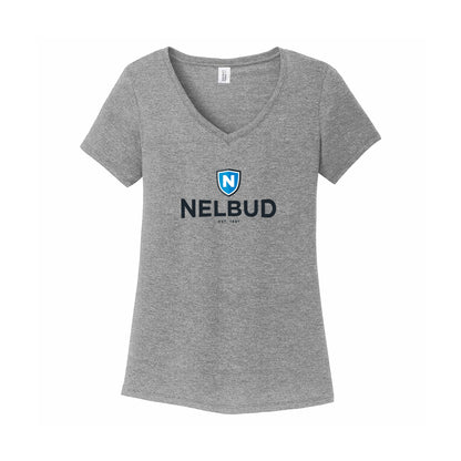 Nelbud - Super Soft Women's V-Neck Tee