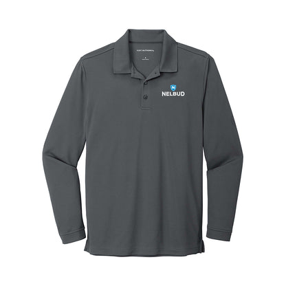 Nelbud - Port Authority Dry Zone UV Micro-Mesh Long Sleeve Polo