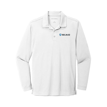 Nelbud - Port Authority Dry Zone UV Micro-Mesh Long Sleeve Polo