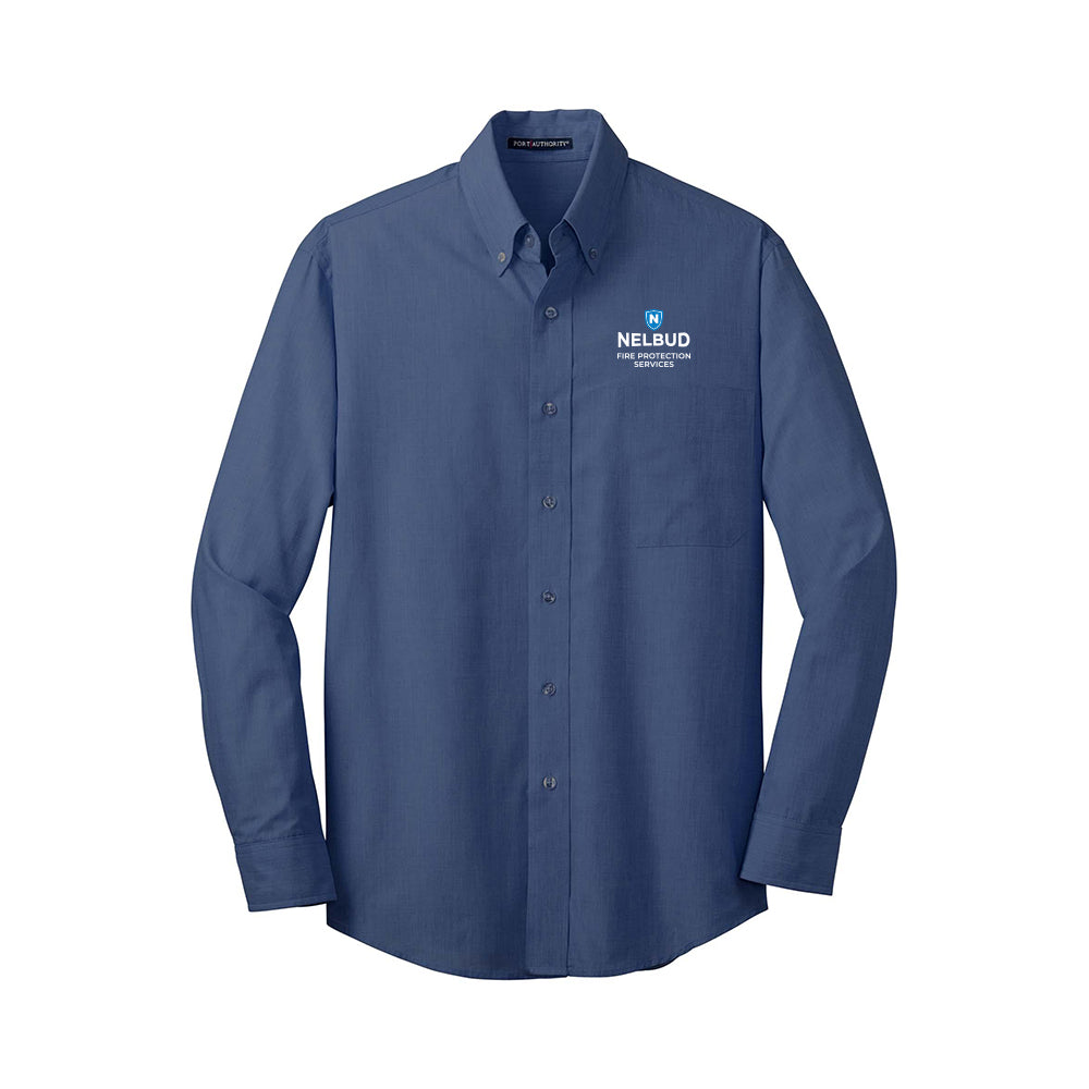 Fire Protection - Men's Easy Care Shirt Botton Up