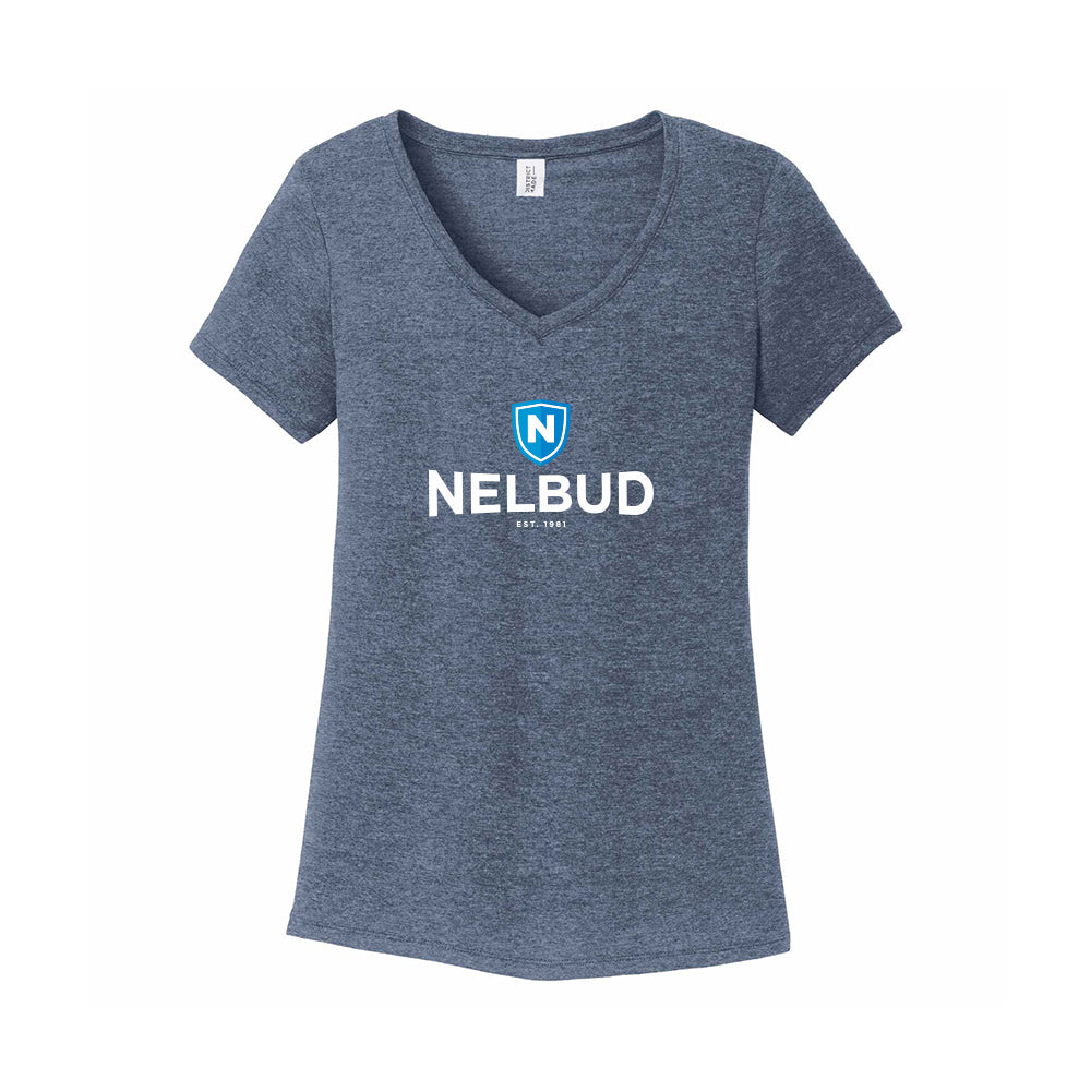 Nelbud - Super Soft Women's V-Neck Tee